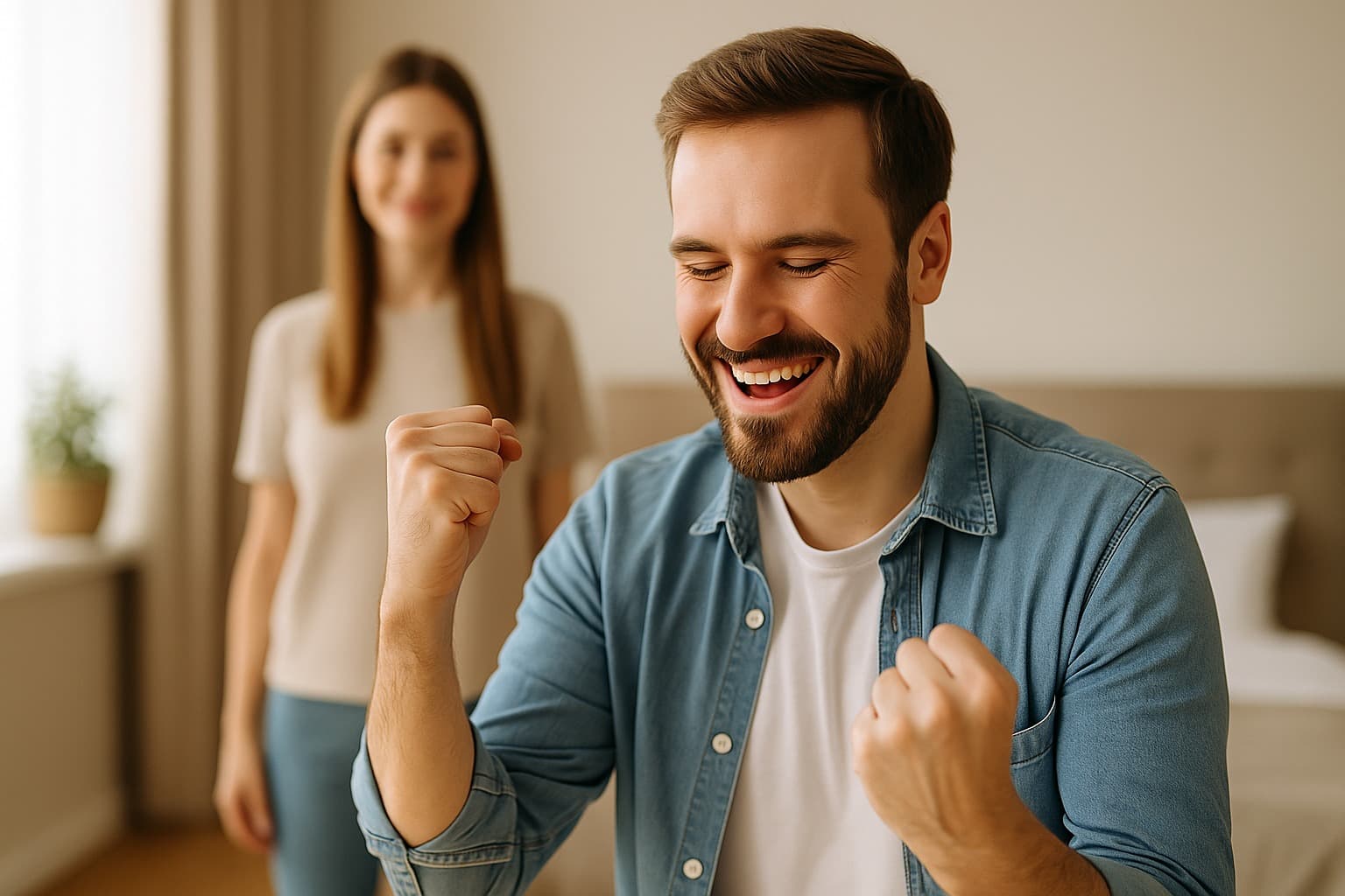 Stastny_muz_pouzil_feromony_do_bytu_auta